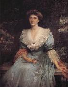 John William Waterhouse Lady Violet Henderson France oil painting artist
